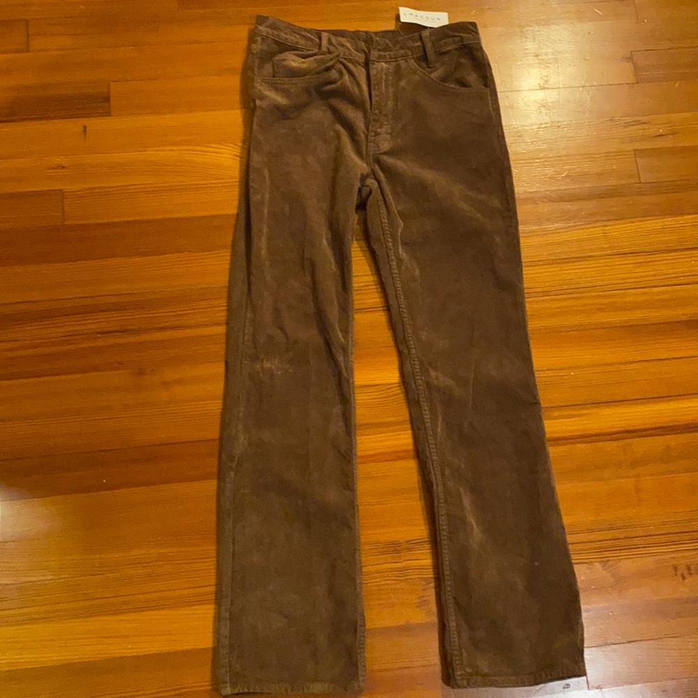 John Galt brown corduroy pants